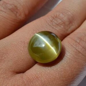 Gemstones 80 Cats Eye Gemstone (ANDHRA) {T Banerjee Gems / Certified Gemstone Supplier}