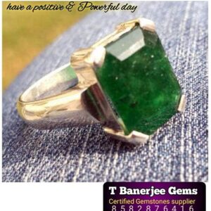 Gemstones 30 Emerald-Colombian Emerald / Panna (পান্না) {T Banerjee Gems / Certified Gemstone Supplier}