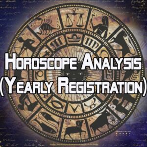 Services 1 Horoscope Analysis – (Yearly Registration)