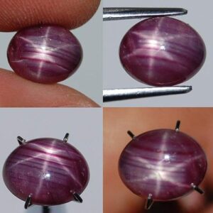 Gemstones 97 Star Ruby Gemstone (ষ্টার রুবি) {T Banerjee Gems / Certified Gemstone Supplier}