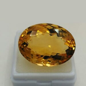 Gemstones 44 Yellow Sapphire Gemstone – Pukhraj (পোখরাজ) (CEYLONESE) {T Banerjee Gems / Certified Gemstone Supplier}