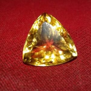 Gemstones 45 Yellow Sapphire Gemstone – Pukhraj (পোখরাজ) (CEYLONESE) {T Banerjee Gems / Certified Gemstone Supplier}