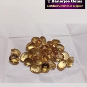 Gemstones 103 Topaz Gemstone (টোপাজ) {T Banerjee Gems / Certified Gemstone Supplier}